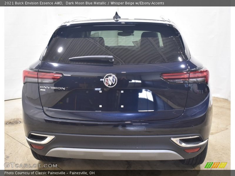 Dark Moon Blue Metallic / Whisper Beige w/Ebony Accents 2021 Buick Envision Essence AWD