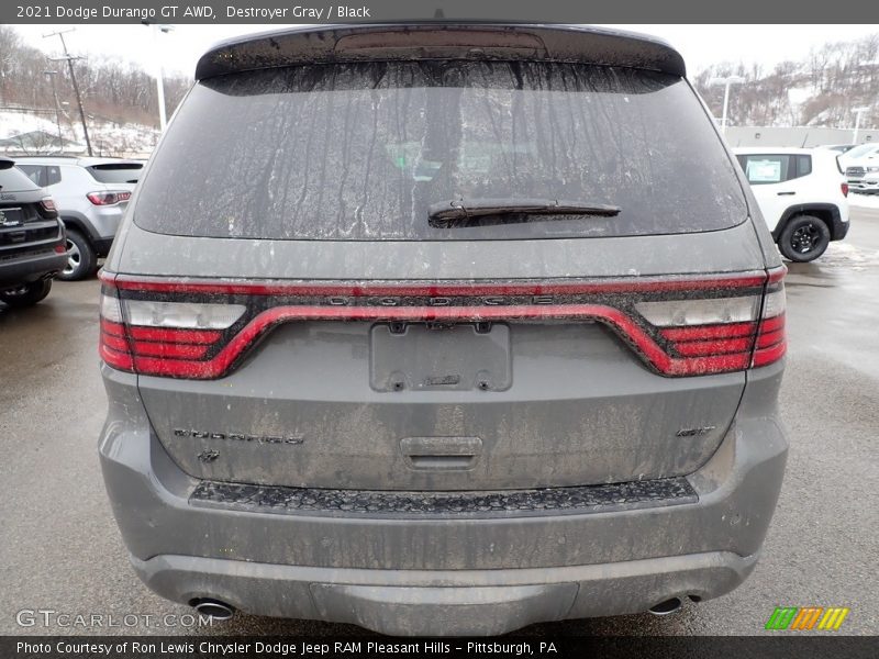 Destroyer Gray / Black 2021 Dodge Durango GT AWD