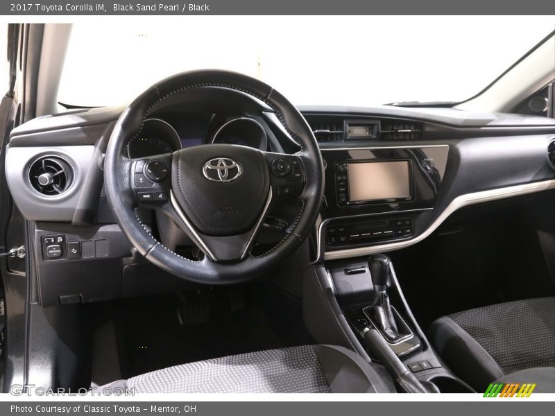 Black Sand Pearl / Black 2017 Toyota Corolla iM