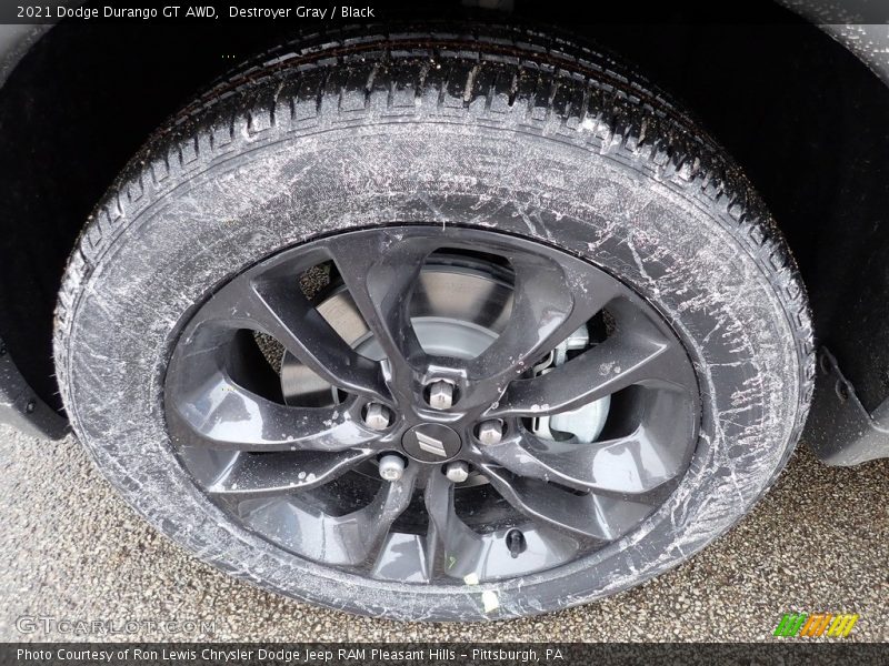 Destroyer Gray / Black 2021 Dodge Durango GT AWD