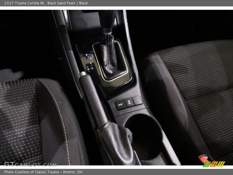 Black Sand Pearl / Black 2017 Toyota Corolla iM
