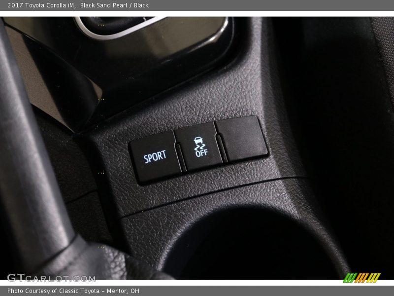 Black Sand Pearl / Black 2017 Toyota Corolla iM