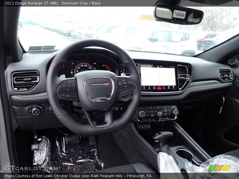 Destroyer Gray / Black 2021 Dodge Durango GT AWD