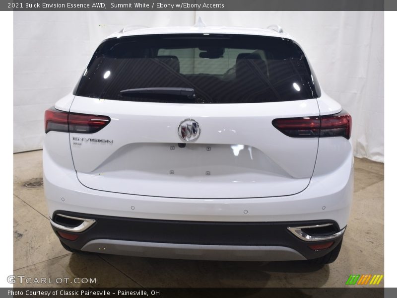 Summit White / Ebony w/Ebony Accents 2021 Buick Envision Essence AWD