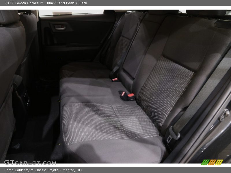Black Sand Pearl / Black 2017 Toyota Corolla iM