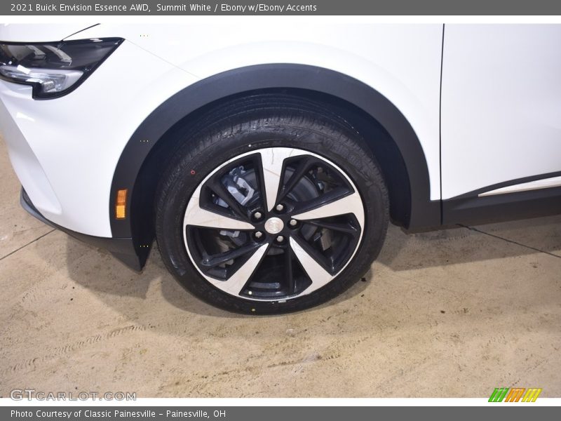 Summit White / Ebony w/Ebony Accents 2021 Buick Envision Essence AWD