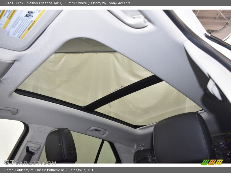 Summit White / Ebony w/Ebony Accents 2021 Buick Envision Essence AWD