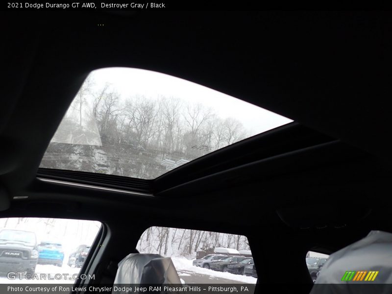 Destroyer Gray / Black 2021 Dodge Durango GT AWD
