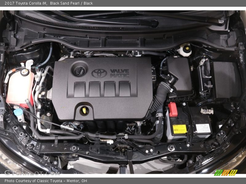 Black Sand Pearl / Black 2017 Toyota Corolla iM