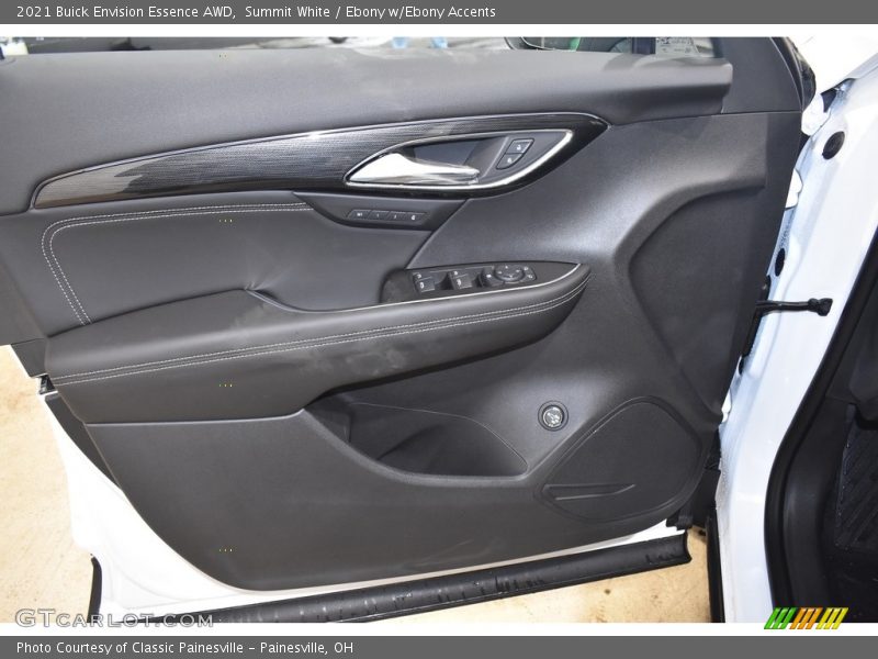 Summit White / Ebony w/Ebony Accents 2021 Buick Envision Essence AWD