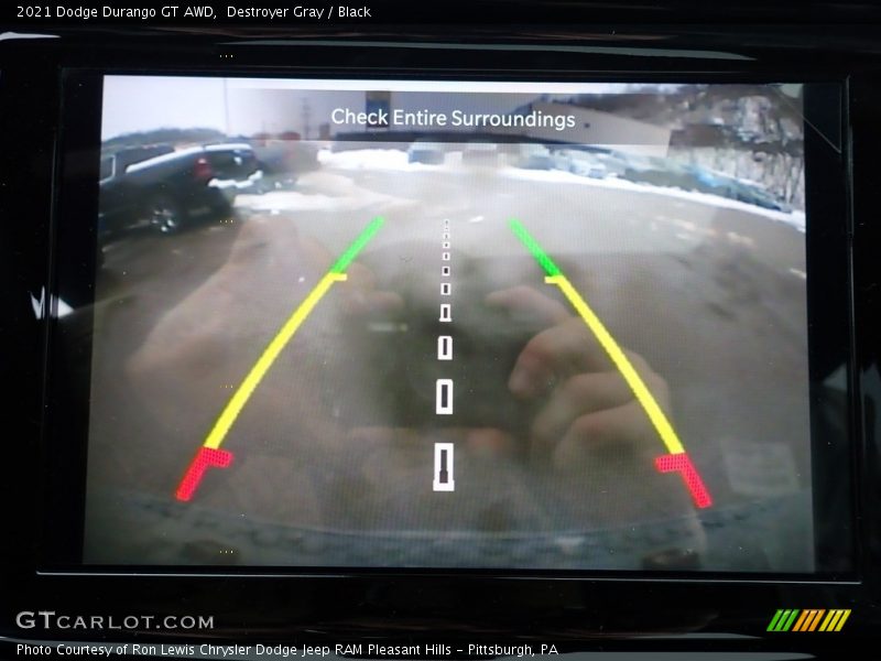 Destroyer Gray / Black 2021 Dodge Durango GT AWD