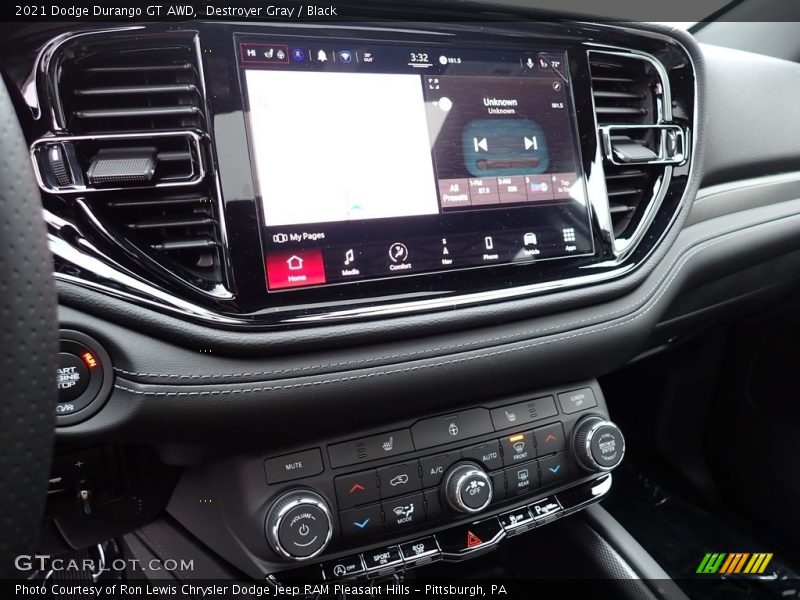 Destroyer Gray / Black 2021 Dodge Durango GT AWD