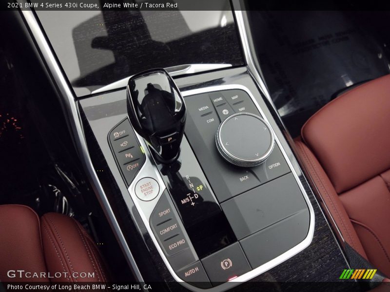 Alpine White / Tacora Red 2021 BMW 4 Series 430i Coupe