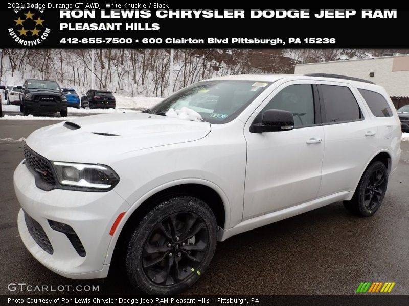 White Knuckle / Black 2021 Dodge Durango GT AWD