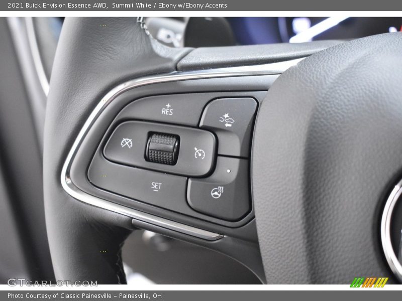 Summit White / Ebony w/Ebony Accents 2021 Buick Envision Essence AWD