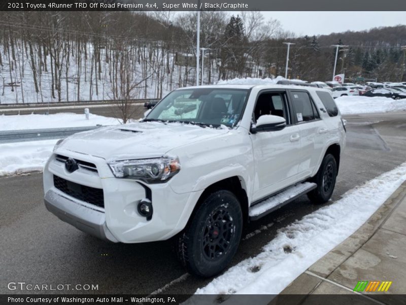 Super White / Black/Graphite 2021 Toyota 4Runner TRD Off Road Premium 4x4