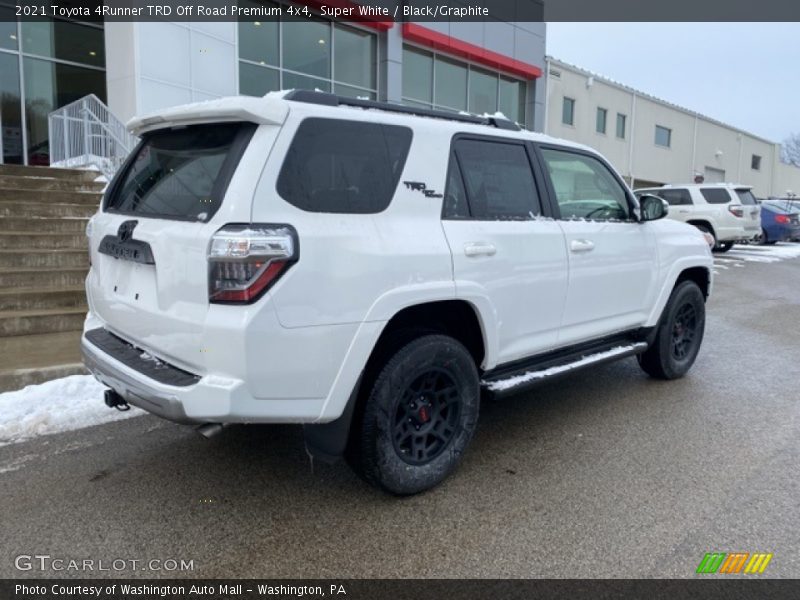 Super White / Black/Graphite 2021 Toyota 4Runner TRD Off Road Premium 4x4