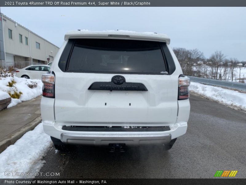 Super White / Black/Graphite 2021 Toyota 4Runner TRD Off Road Premium 4x4