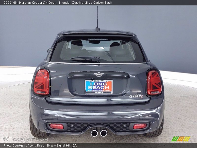Thunder Gray Metallic / Carbon Black 2021 Mini Hardtop Cooper S 4 Door