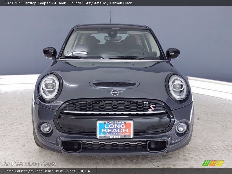 Thunder Gray Metallic / Carbon Black 2021 Mini Hardtop Cooper S 4 Door