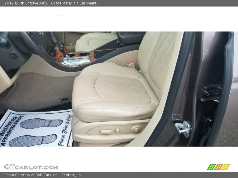 Cocoa Metallic / Cashmere 2012 Buick Enclave AWD