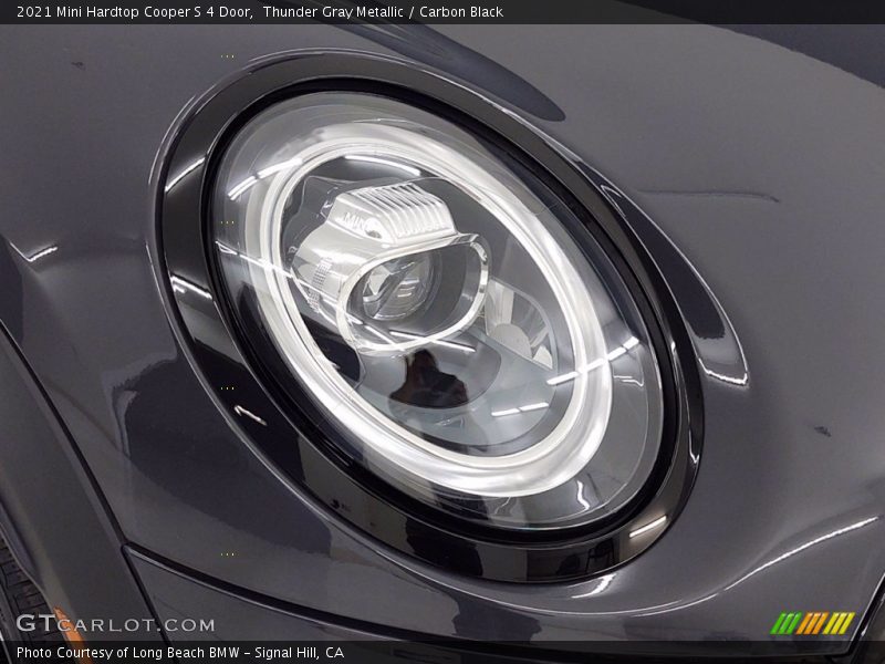 Thunder Gray Metallic / Carbon Black 2021 Mini Hardtop Cooper S 4 Door