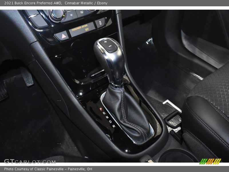 Cinnabar Metallic / Ebony 2021 Buick Encore Preferred AWD