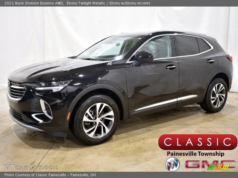 Ebony Twilight Metallic / Ebony w/Ebony Accents 2021 Buick Envision Essence AWD