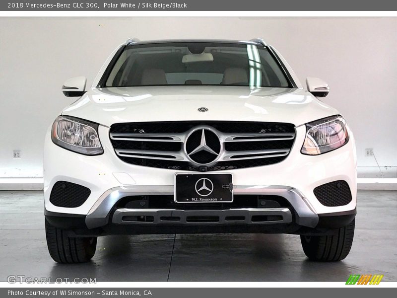 Polar White / Silk Beige/Black 2018 Mercedes-Benz GLC 300