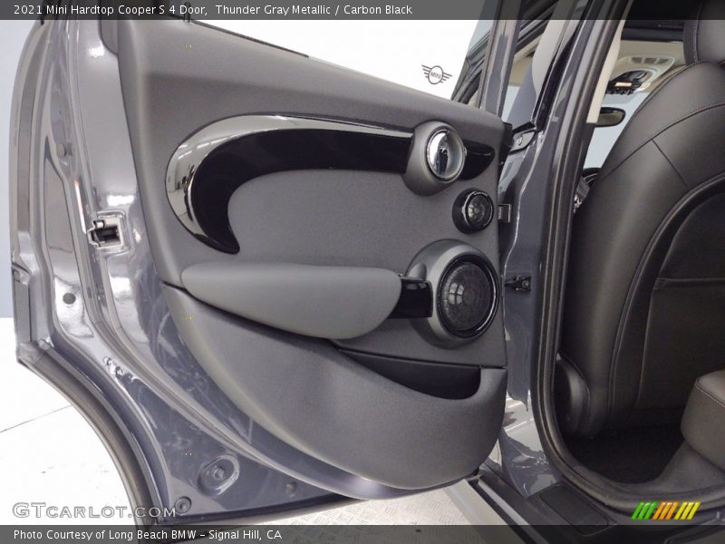 Thunder Gray Metallic / Carbon Black 2021 Mini Hardtop Cooper S 4 Door
