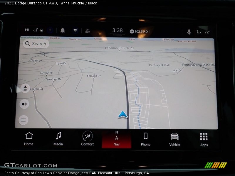 White Knuckle / Black 2021 Dodge Durango GT AWD