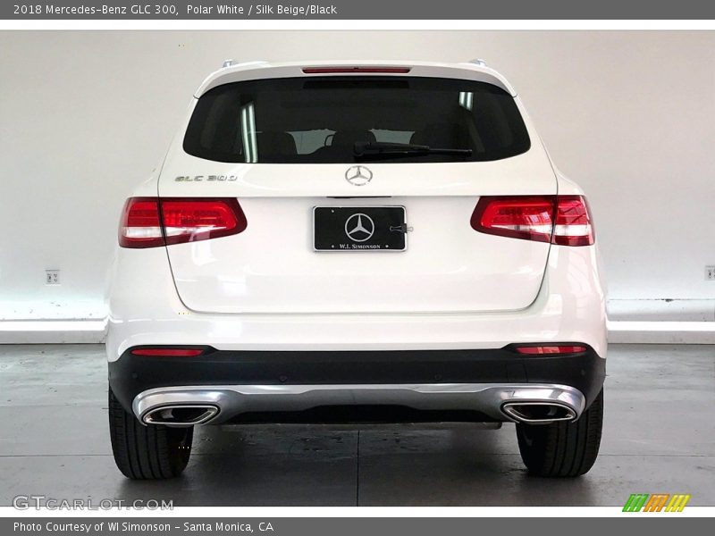 Polar White / Silk Beige/Black 2018 Mercedes-Benz GLC 300