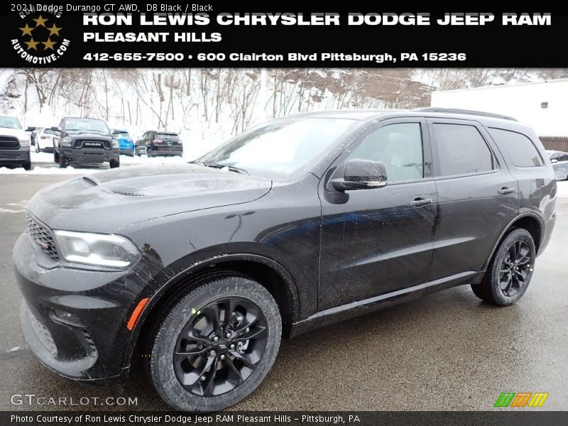 DB Black / Black 2021 Dodge Durango GT AWD