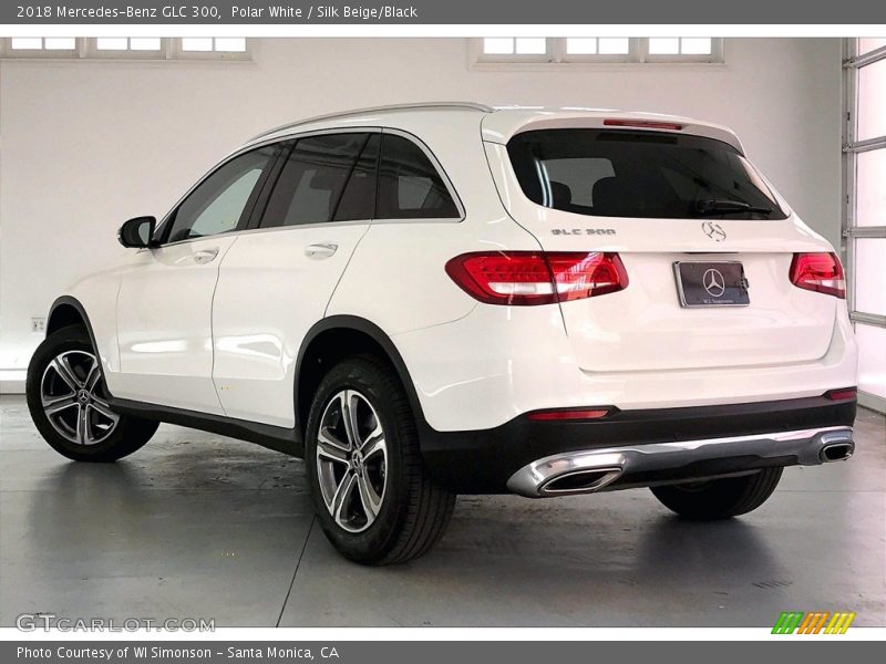 Polar White / Silk Beige/Black 2018 Mercedes-Benz GLC 300