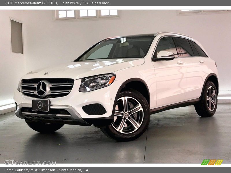Polar White / Silk Beige/Black 2018 Mercedes-Benz GLC 300