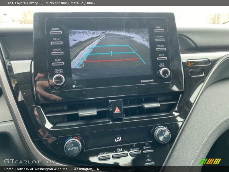 Midnight Black Metallic / Black 2021 Toyota Camry SE