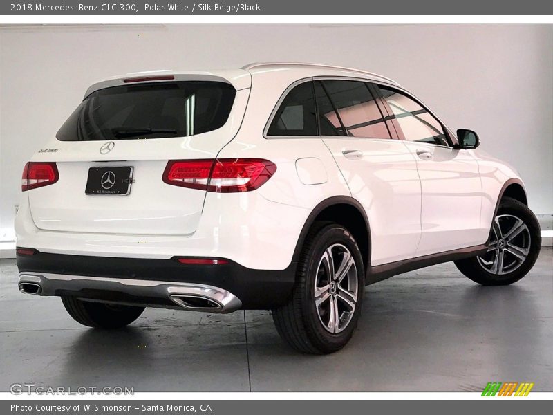 Polar White / Silk Beige/Black 2018 Mercedes-Benz GLC 300