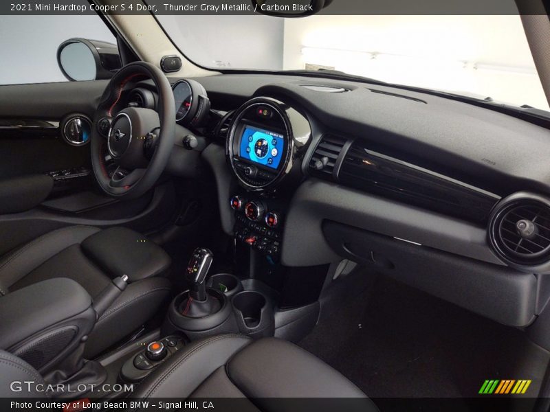 Thunder Gray Metallic / Carbon Black 2021 Mini Hardtop Cooper S 4 Door