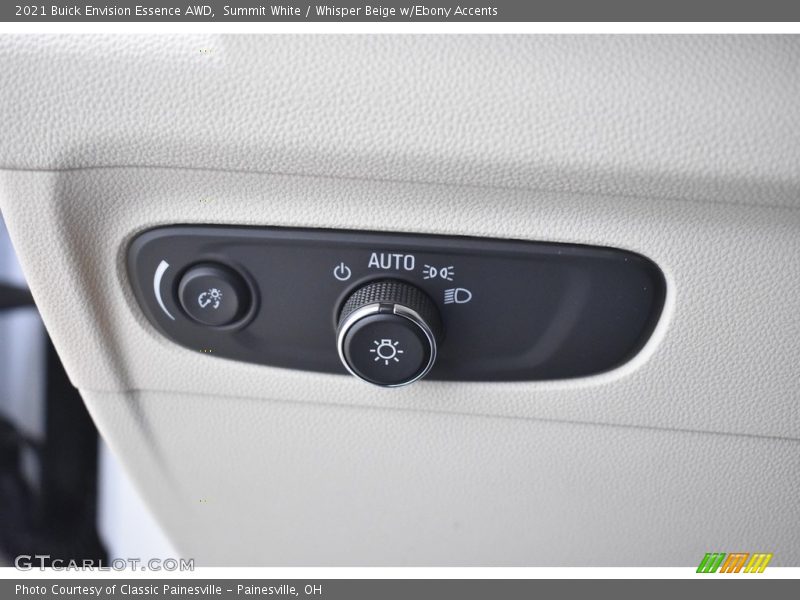Summit White / Whisper Beige w/Ebony Accents 2021 Buick Envision Essence AWD
