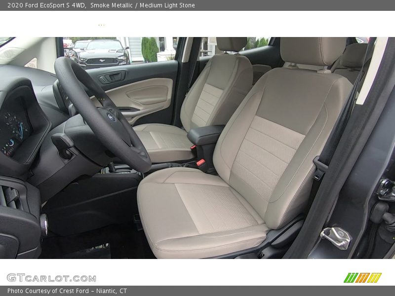Smoke Metallic / Medium Light Stone 2020 Ford EcoSport S 4WD
