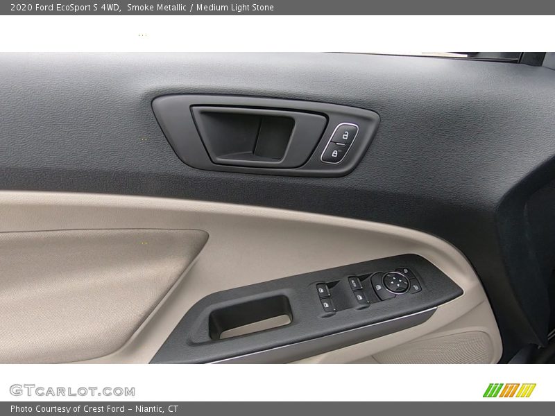 Smoke Metallic / Medium Light Stone 2020 Ford EcoSport S 4WD