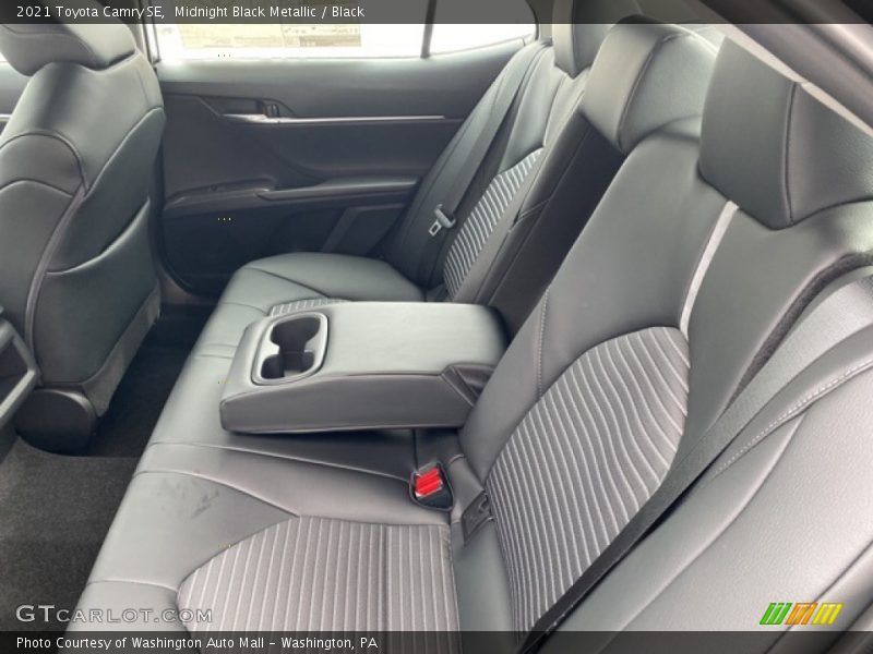 Midnight Black Metallic / Black 2021 Toyota Camry SE