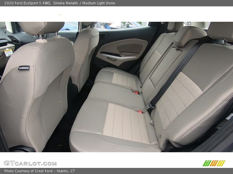 Smoke Metallic / Medium Light Stone 2020 Ford EcoSport S 4WD