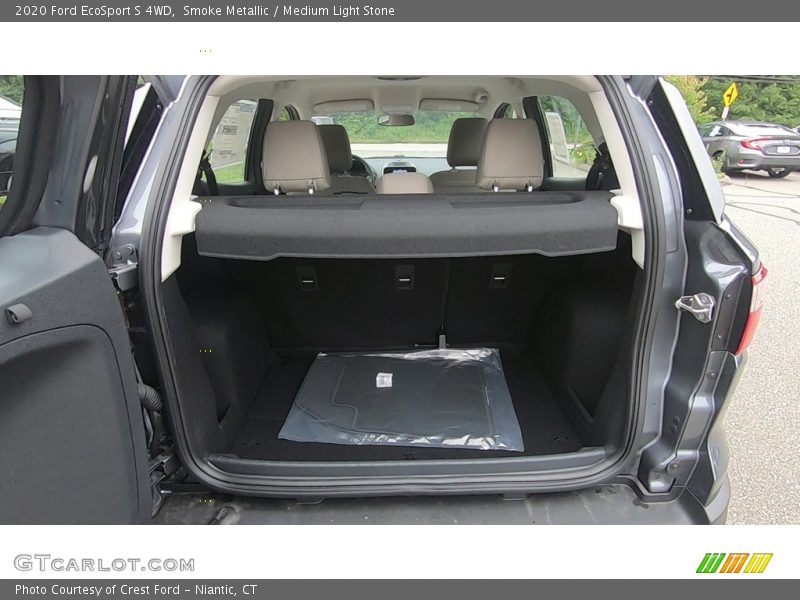 Smoke Metallic / Medium Light Stone 2020 Ford EcoSport S 4WD