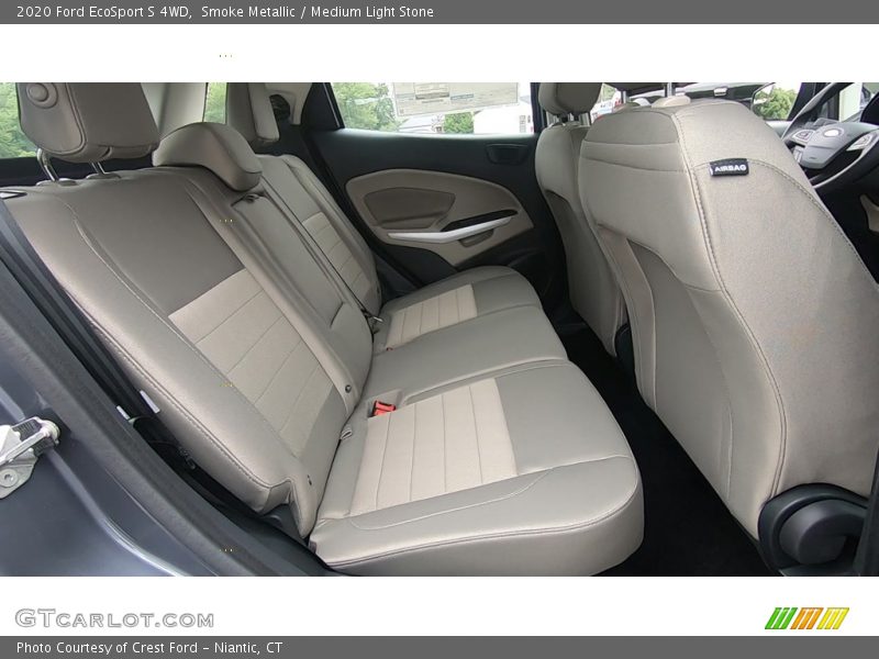 Smoke Metallic / Medium Light Stone 2020 Ford EcoSport S 4WD
