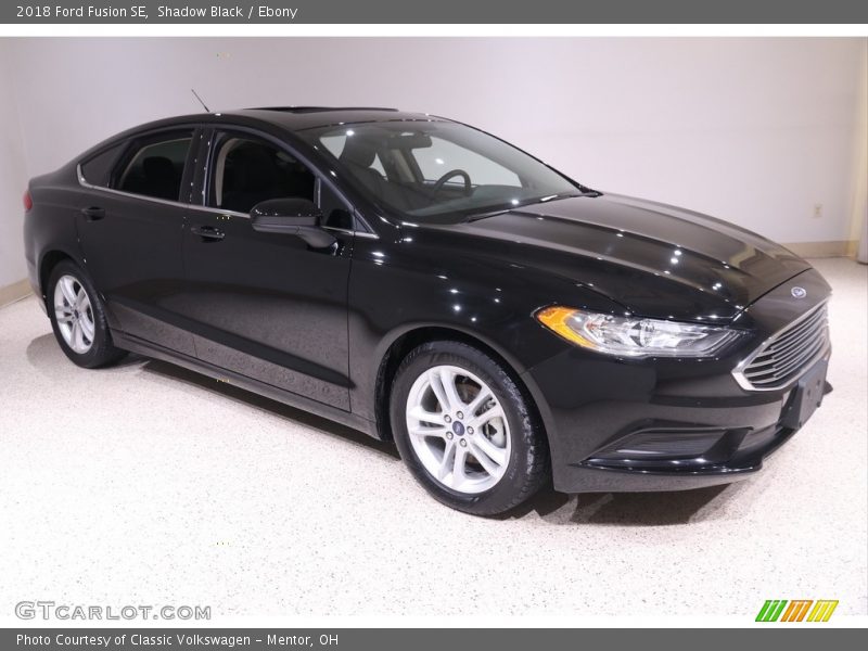 Shadow Black / Ebony 2018 Ford Fusion SE