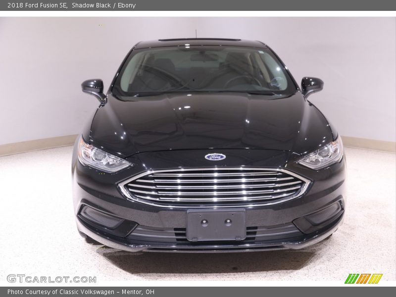 Shadow Black / Ebony 2018 Ford Fusion SE
