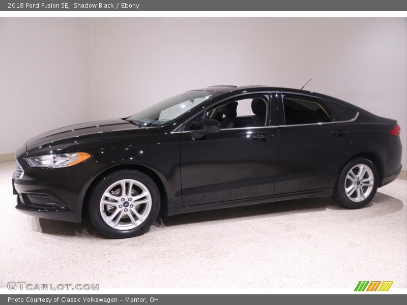 Shadow Black / Ebony 2018 Ford Fusion SE