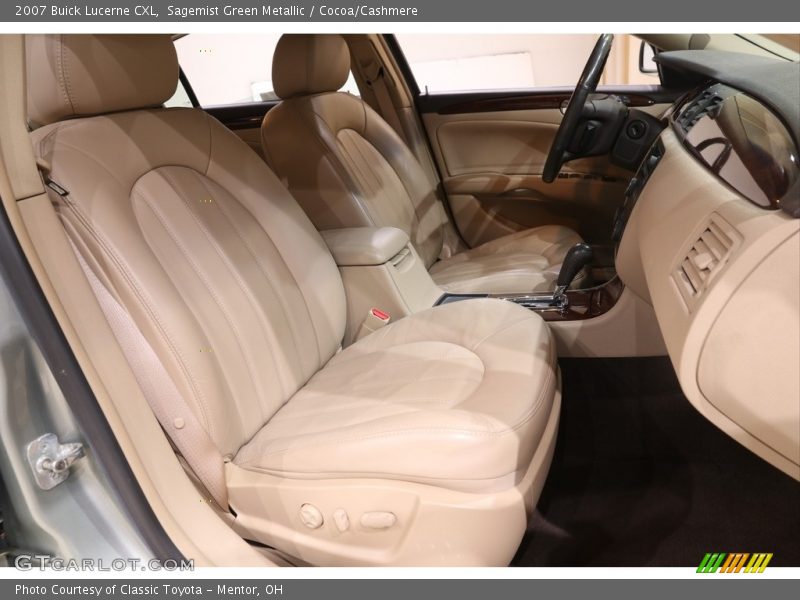 Sagemist Green Metallic / Cocoa/Cashmere 2007 Buick Lucerne CXL