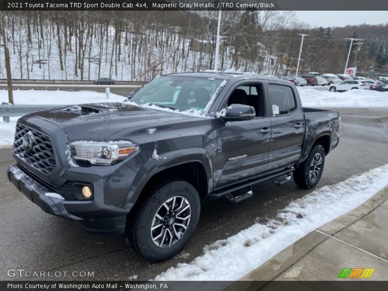 Magnetic Gray Metallic / TRD Cement/Black 2021 Toyota Tacoma TRD Sport Double Cab 4x4